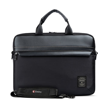 Black Elmira Solace Laptop Messenger Bag