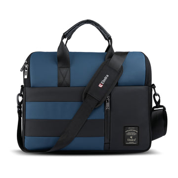 Navy Blue Elevate Laptop Messenger Bag
