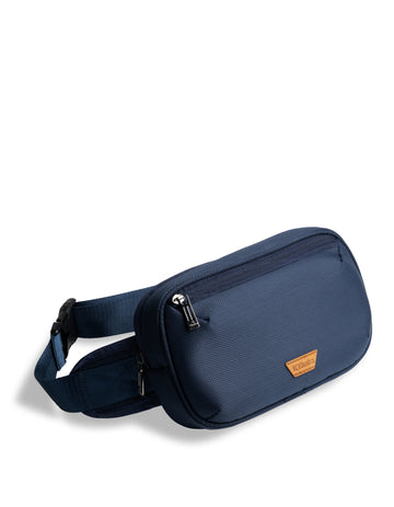 Navy Blue Glide Waist Bag