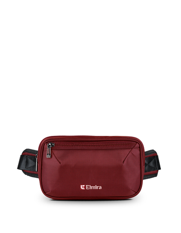 Maroon Glide Waist Bag