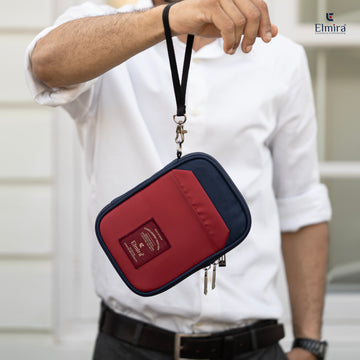 Maroon Glide Passport Cover