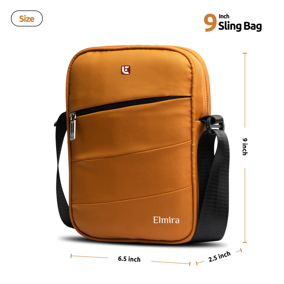 Mustard Yellow Vertex Sling Bag