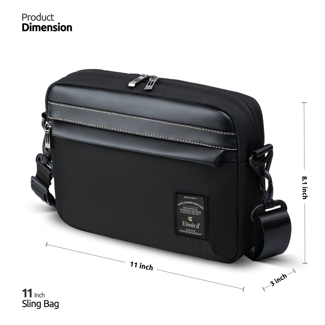 Black Ace Sling Bag