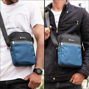 Peacock-Black Echelon Sling Bag