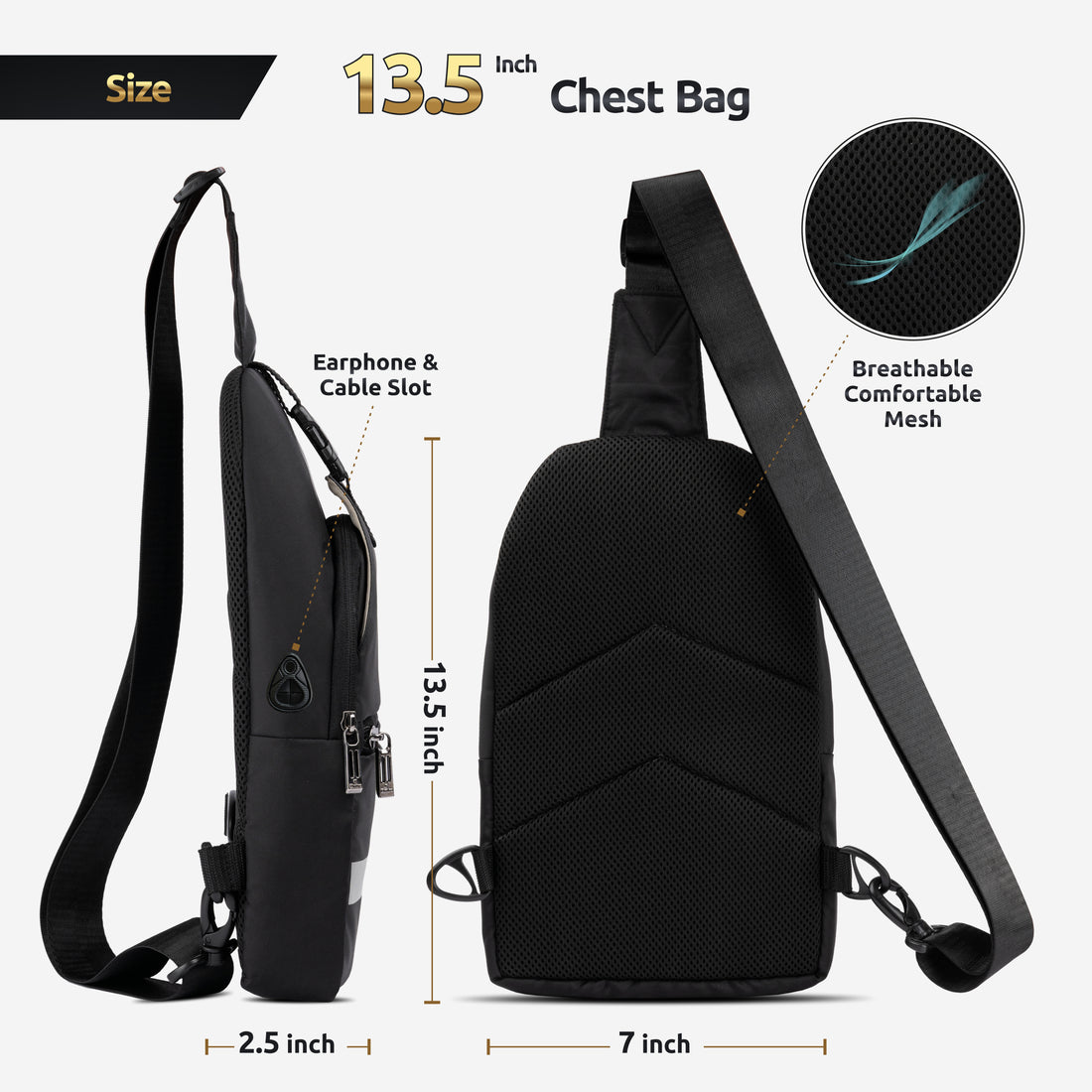 Ref Verge Chest Bag