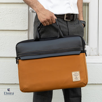 Mustard Elmira Solace Laptop Messenger Bag