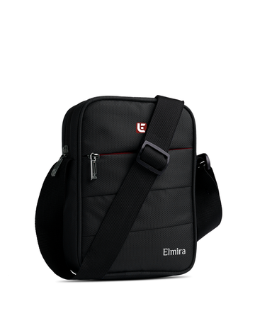 Black Vertex Sling Bag