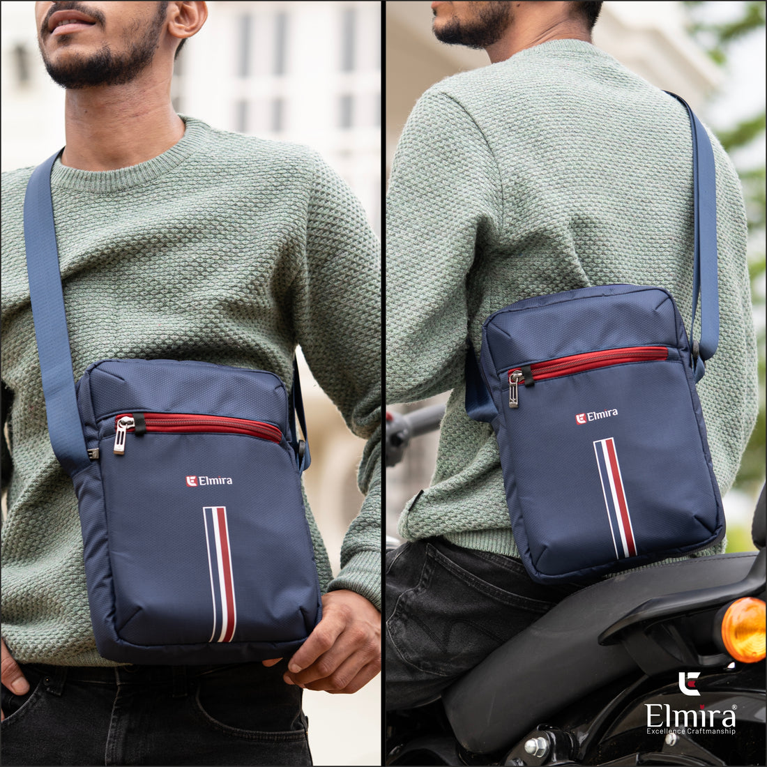 Blue Ascend Sling Bag