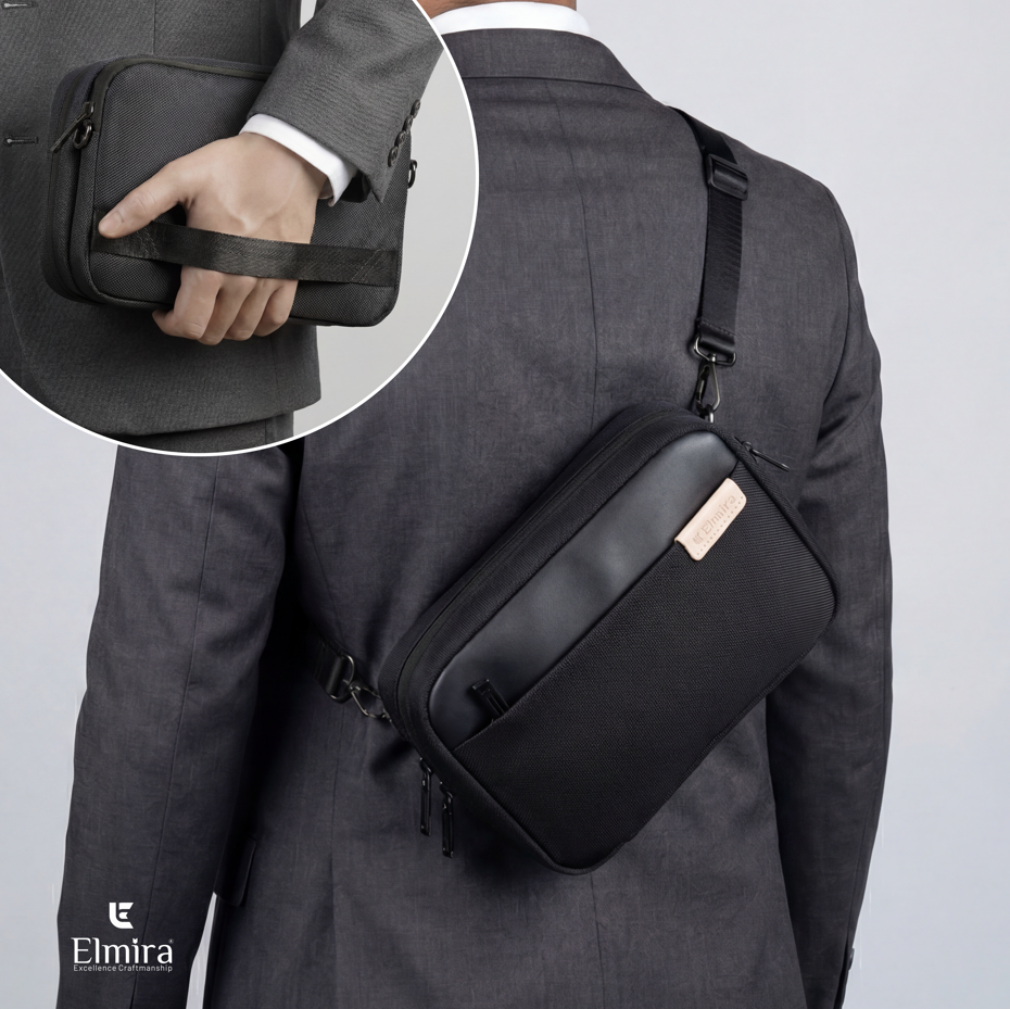 Black Logic Tech Pouch