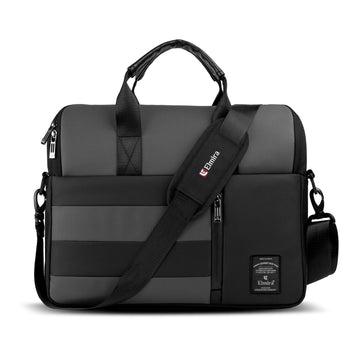 Grey Elevate Laptop Messenger Bag